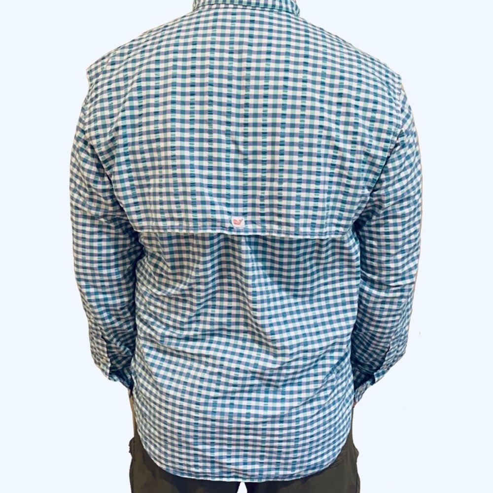 Vineyard Vines Performance Button Down: Med. Nwot - image 4